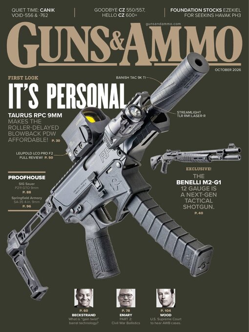 Cover image for Guns & Ammo
